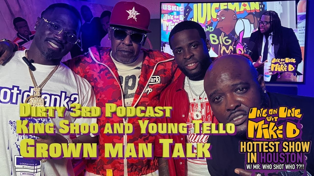 PA King Shoo & Young Tello, fresh out, coming through and chopping it up with Mike D and Sonny Bobo