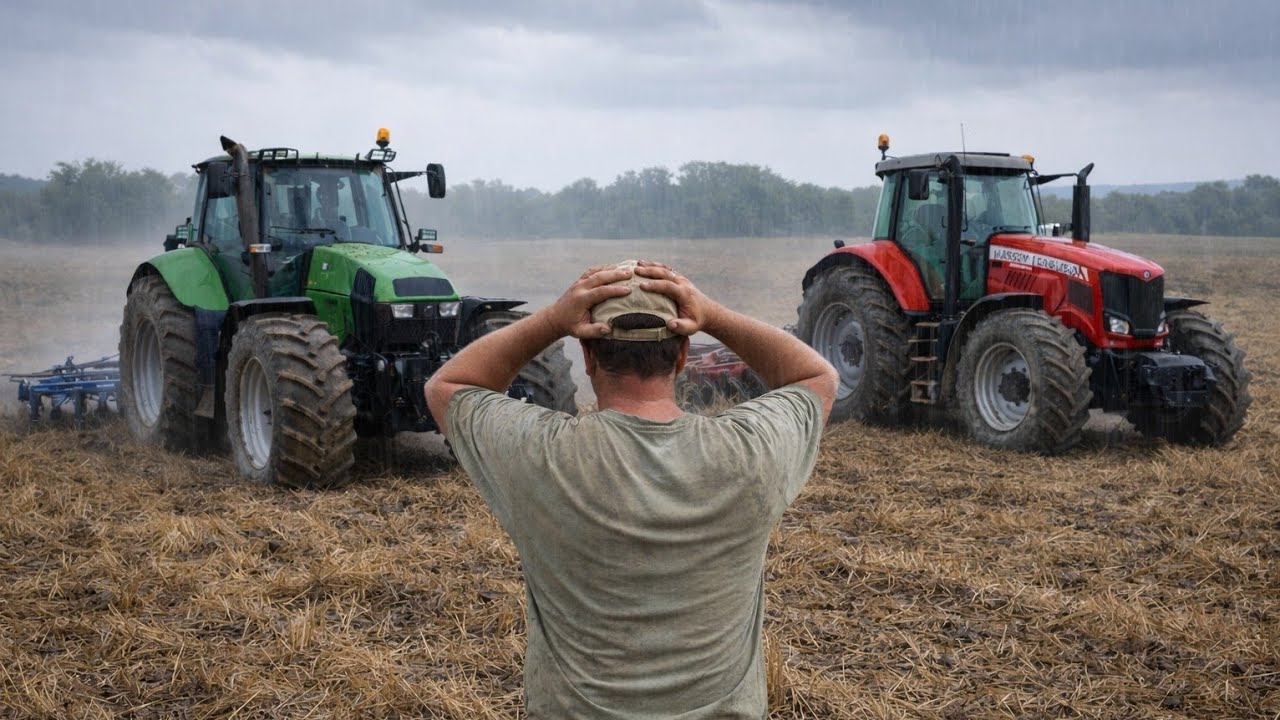 Jak ta robota idzie na dwa😱😱😱. Agrotron 200 i Massey 6490. Mini serial #5  