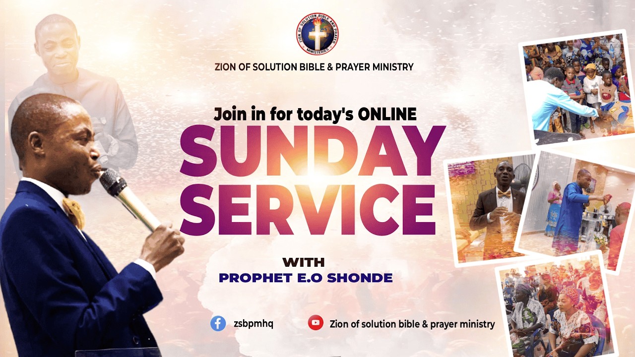 SUNDAY SERVICE | 08-03-2026 | ZION OF SOLUTION BIBLE AND PRAYER MINISTRY
