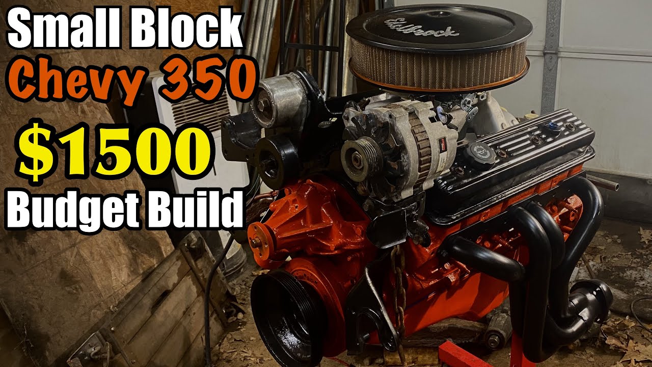 Бюджетная сборка компактного Chevy 350 за 1500 долларов!