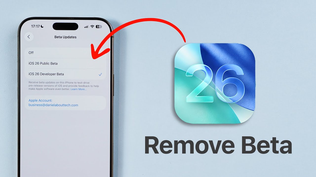 How To REMOVE the Beta and Get Ready for iOS 26!!