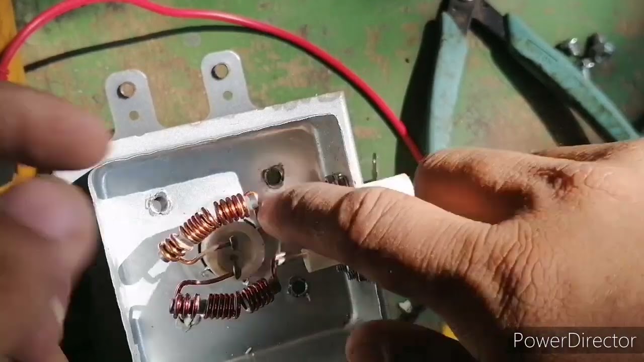 Fixing Magnetron Socket of Microwave