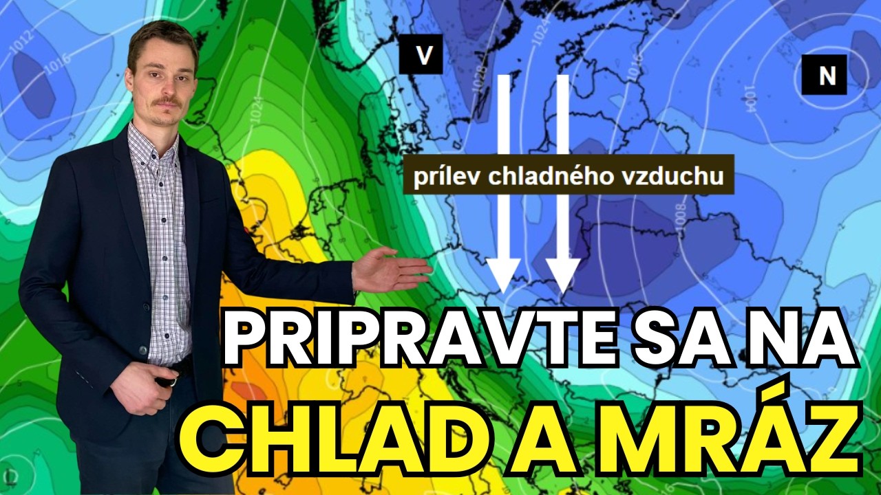 V&yacute;razn&eacute; ochladenie je už ist&eacute;! Načo sa pripraviť? #meteorol&oacute;gia #predpoveď #fakty #počasie
