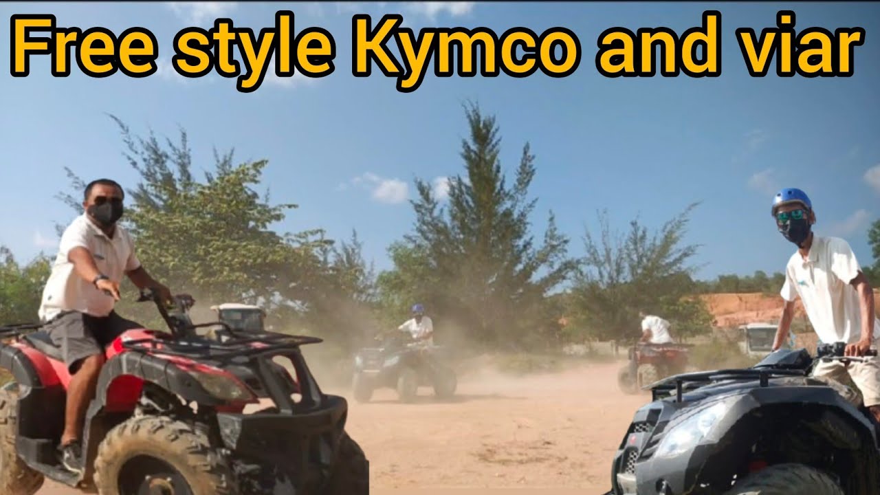 free style and test Drive Kymco Vs Viar