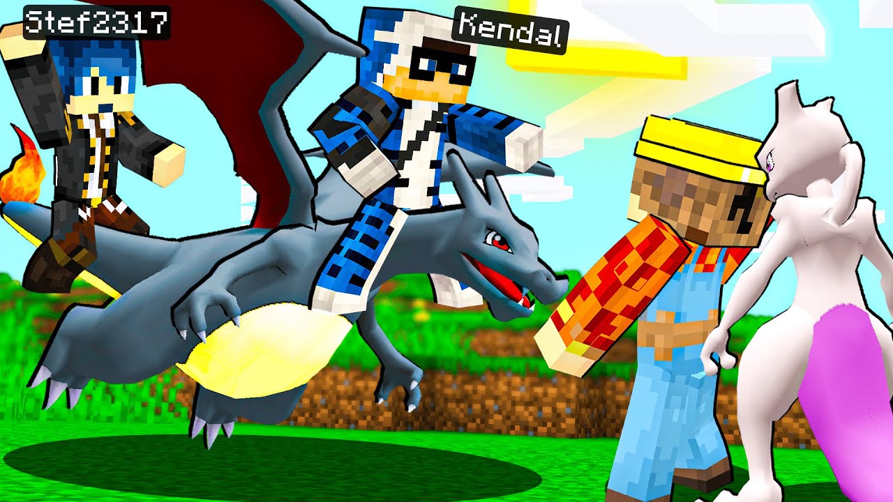 SFIDO KENDAL e STEF POKEMON LEGGENDARI! - PIXELBLOCK EP17