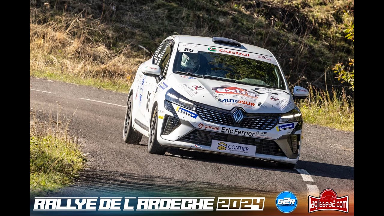 Rallye Ardèche 2024 - ES7 Burzet - Clio Rally5 - 13e temps