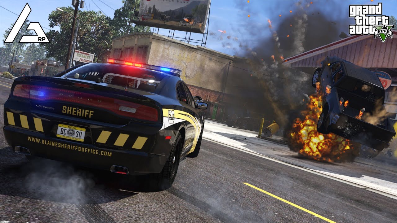 GTA 5 Roleplay - ARP - #898 - Pursuit Goes Horribly Wrong!