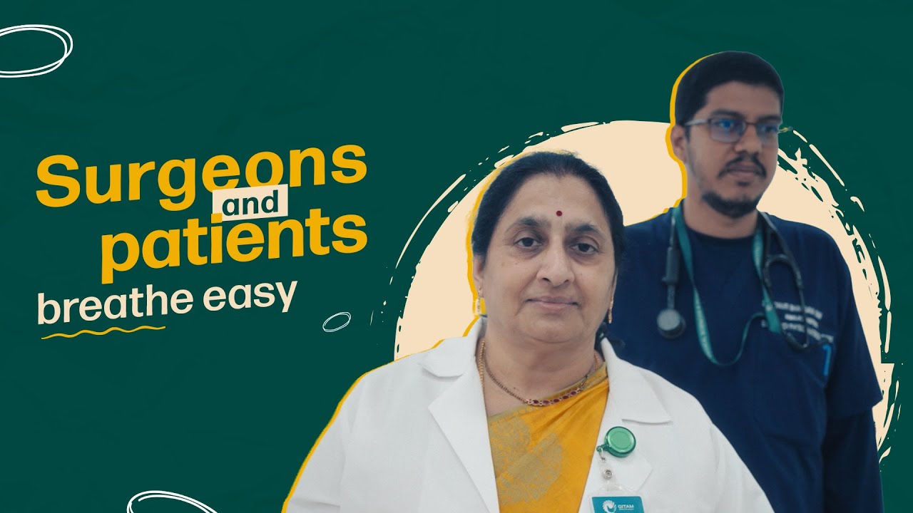 Advanced Operating Theatre Complex at GITAM Hospital.