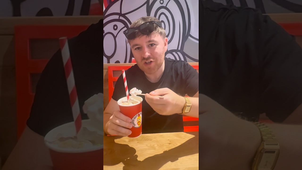 Lucky Charm Milkshake - Dave&rsquo;s Hot Chicken #foodreview #foodie #instafood #delicious #fastfood