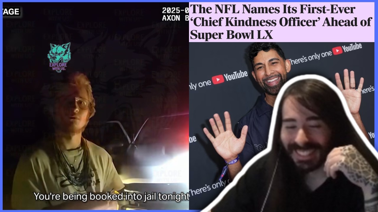 Wacky Area 51 Bodycam & Dhar Mann Is The NFL's Chief Kindness Officer | MoistCr1TiKaL