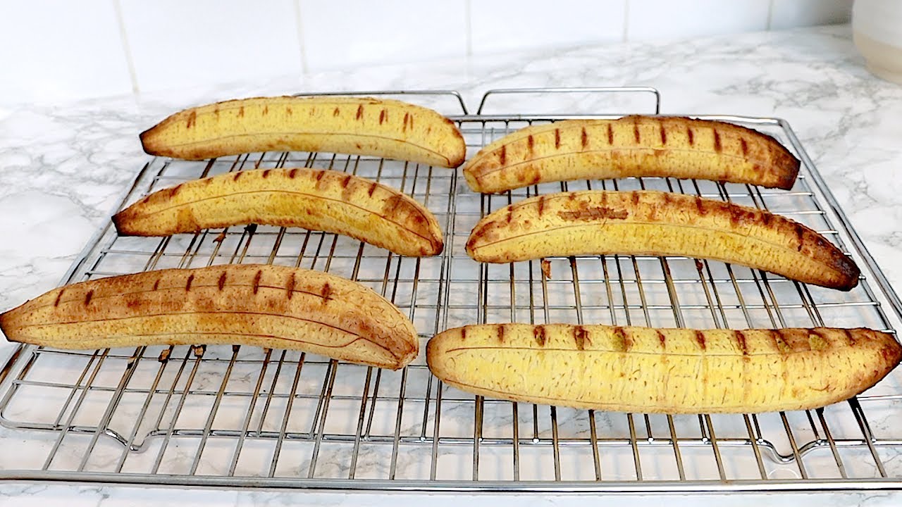 How To Make Roasted Plantains | Bole | Boli Recipe |Grilled Plantains