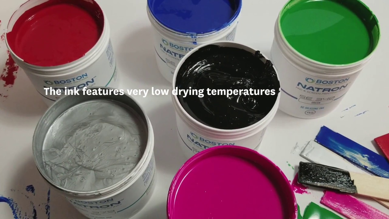 Silicone Inks and Silicone ink lines for screen and pad printing - Boston Industrial Solutions