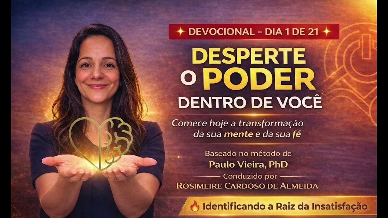 Dia 1 -Por Que Você Nunca Se Sente Completo?  l Paulo Vieira