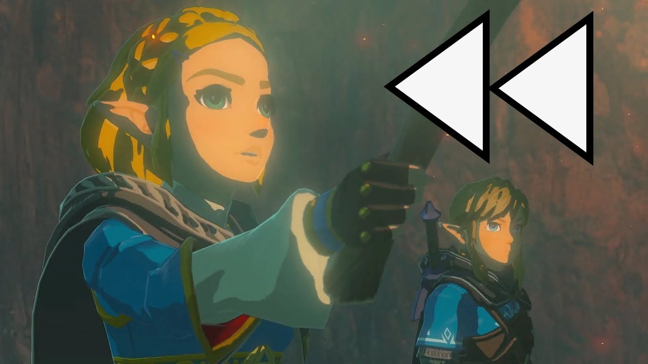 Zelda Breath of the Wild 2 Trailer in REVERSE
