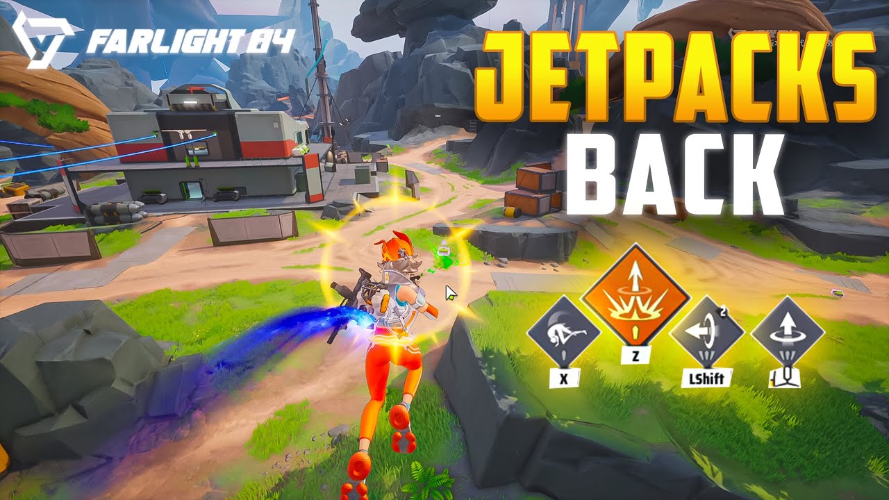 NEW UPDATE JETPACKS ARE BACK in Farlight 84 FULL JETPACK MODE GAMEPLAY