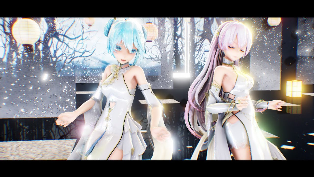 【MMD】愛包ダンスホール / HIMEHINA【1080p】Tda Ark Order Miku , Luka さん
