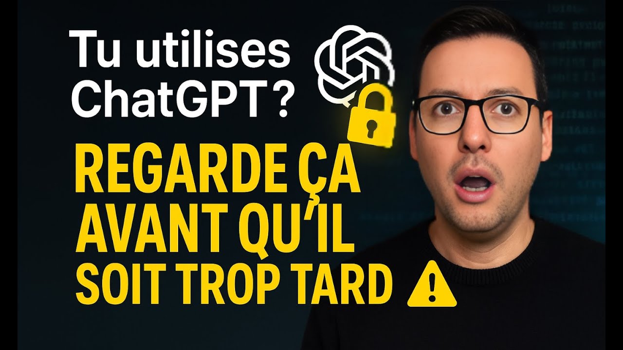 ChatGPT : Protégez vos Données Personnelles et Sécurisez votre Compte (Tutoriel Complet)