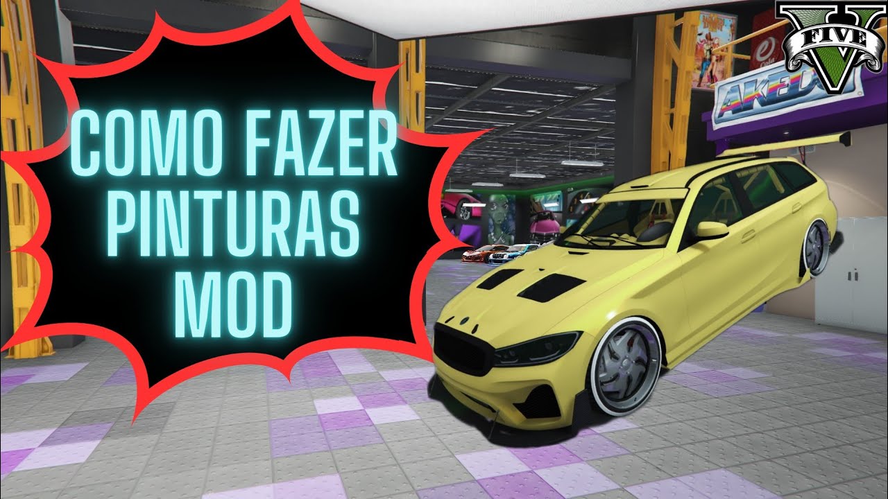 Como fazer pintura mod na sessão do GTA Online - Secret Gold