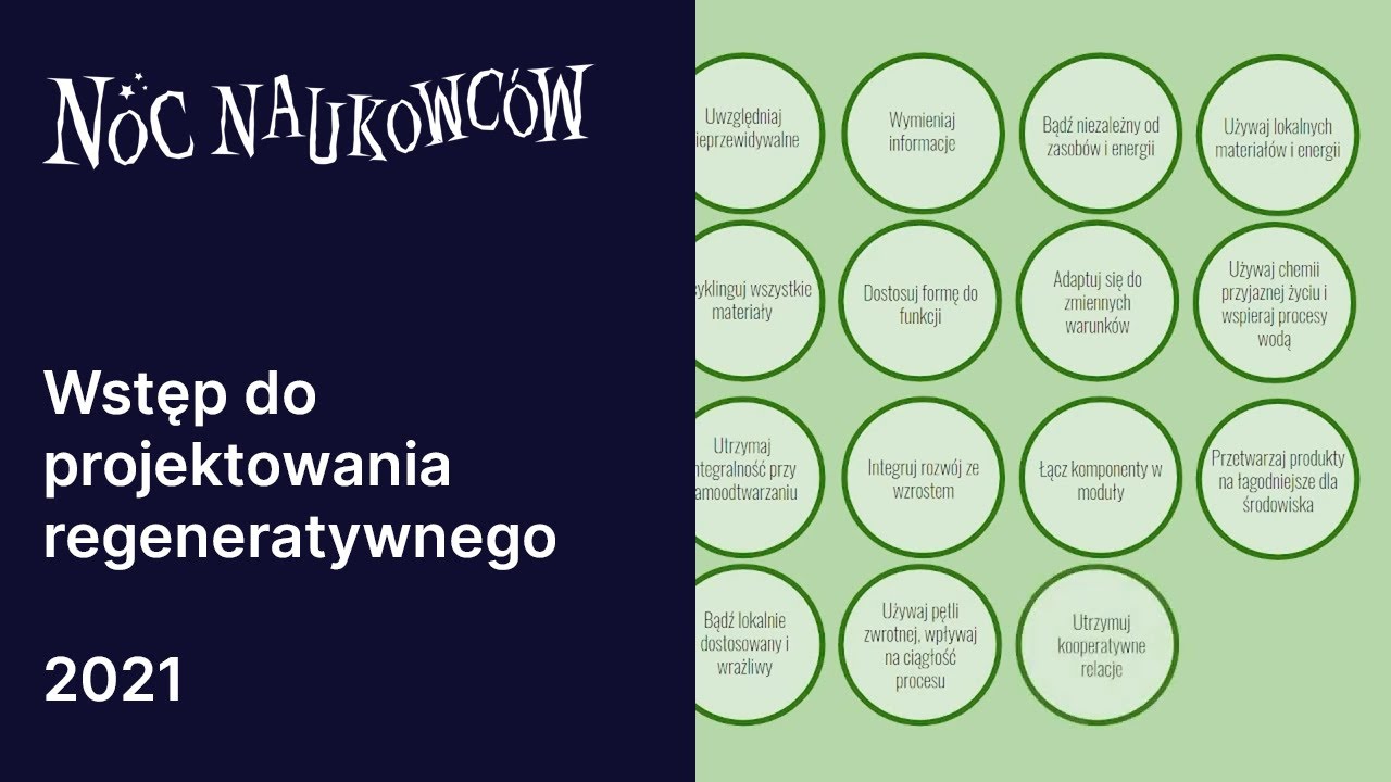 Wstęp do projektowania regeneratywnego - mgr inż. Patryk Antoszewski