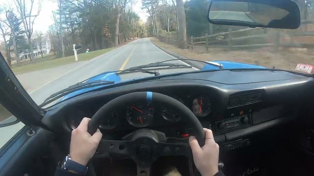 1977 Porsche 930 Turbo POV Driving Video