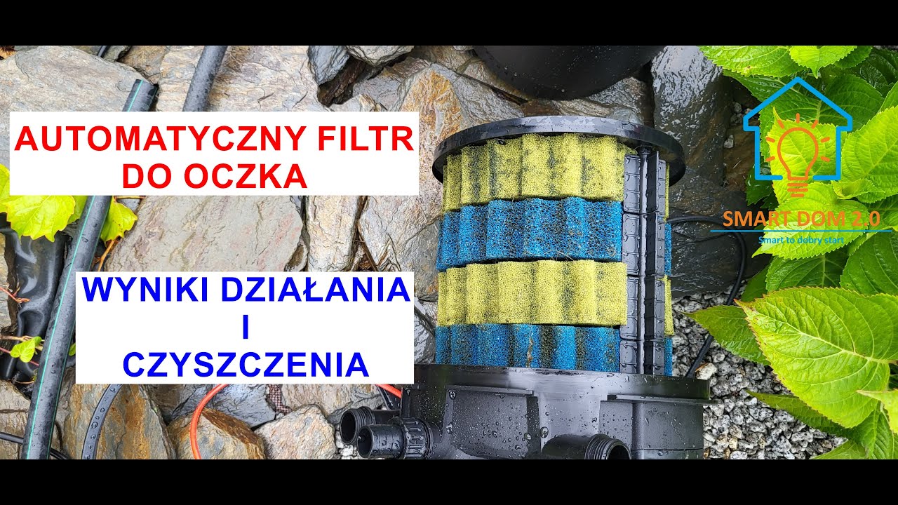 Automatyczny filtr efekty i czyszczenie po tygodniu pracy.