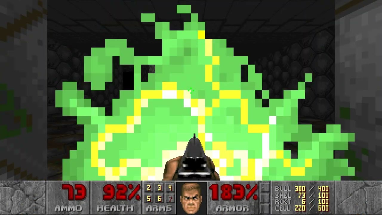 doom 1 episode 2 (plus niveau bonus forteress of mystery)