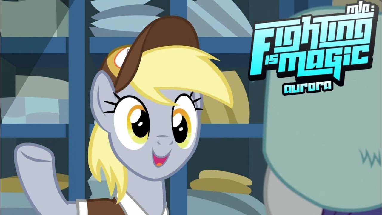 MLP Fighting Is Magic Aurora Derpy Arcade Mode Gameplay