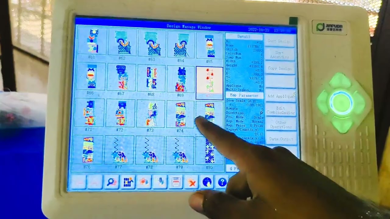 Touch Computer Me Siquence Needle Setting Keyse Karte Hai || How To Siquence Needle Setting Touch