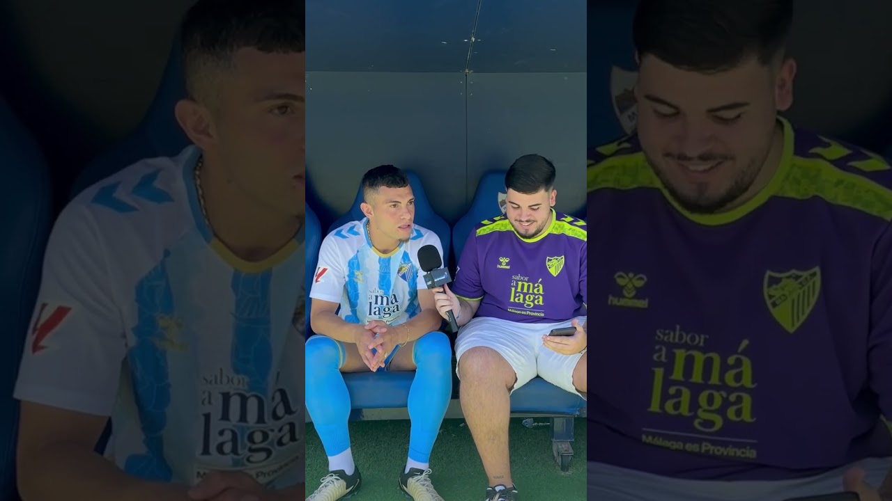 Preguntas r&aacute;pidas con Yanis Rahmani #badcharly #malaga #malagacf #yanisrahmani