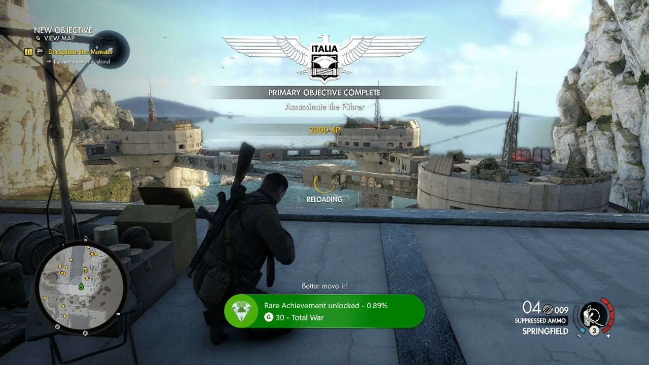 Total War & More Achievement / Trophy Guide - Sniper Elite 4