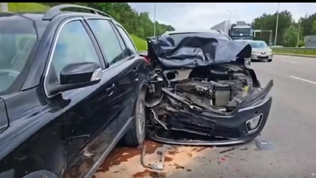 Авария Volvo. Volvo XC90 против KIA Sorento. Volvo навсегда. DDrive