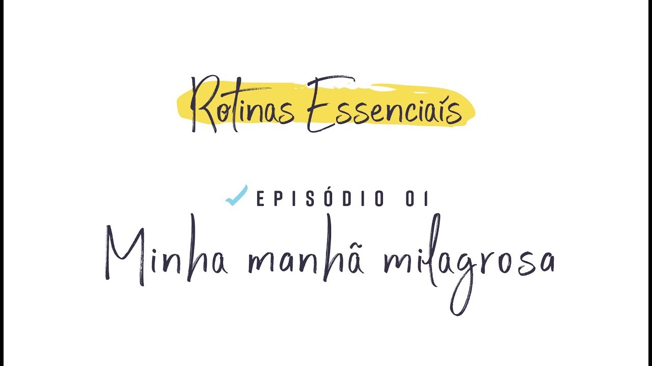 Minha manhã milagrosa | Gabriela Brasil