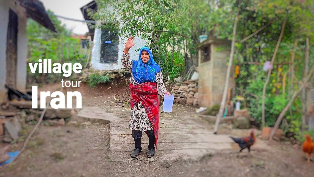 Village tour in Gilan , iran . روستای لسبو اشکورات گیلان