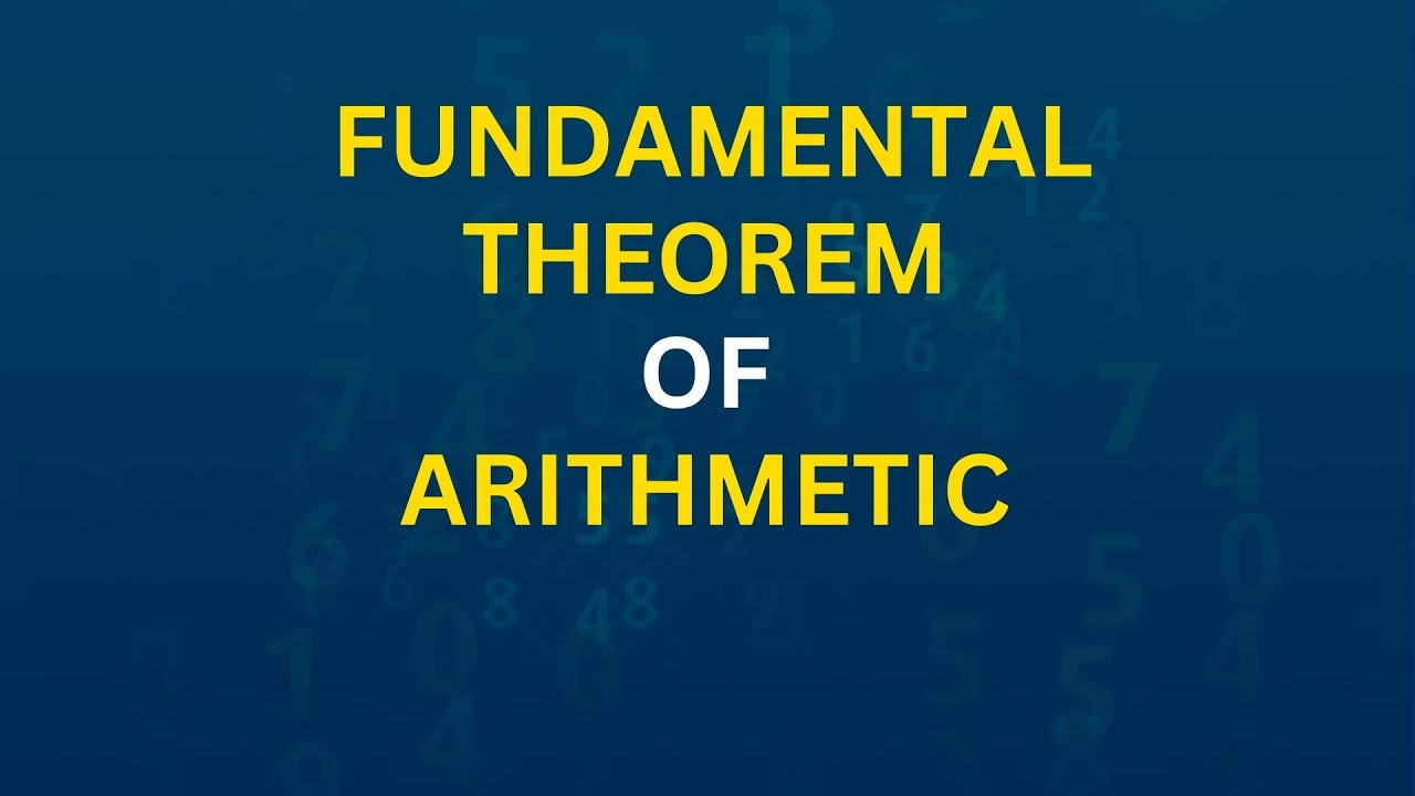 Fundamental Theorem of Arithmetic | CBSE | 10th Maths