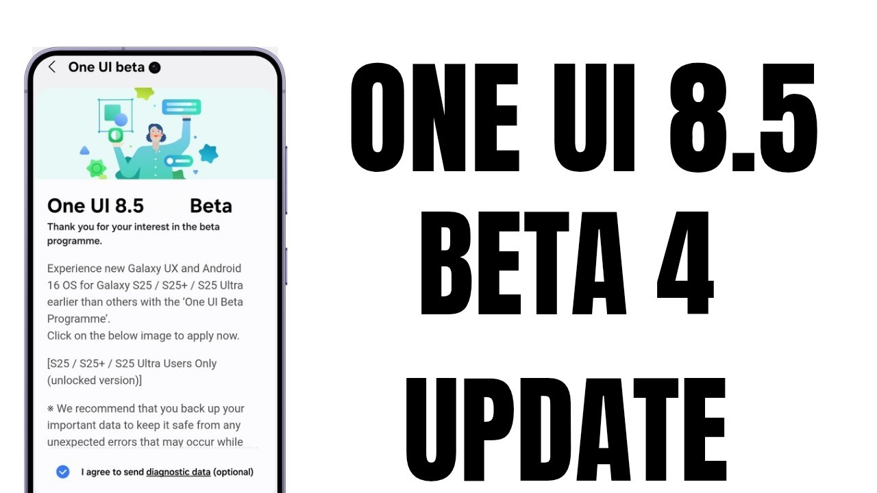 Samsung One UI 8.5 Beta 4: Large Update - Stable Update Is Next