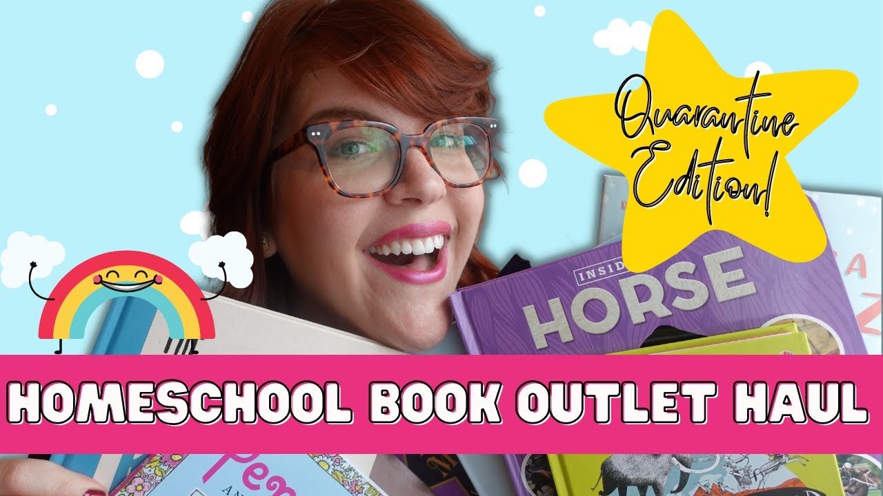 BOOK OUTLET HAUL | SECULAR HOMESCHOOL | QUARANTINE EDITION