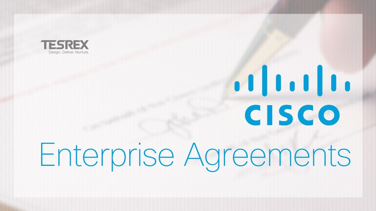 Cisco Enterprise Agreements - How They Work