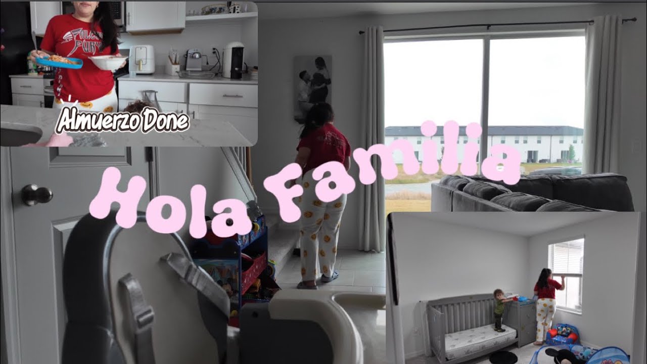 Mi toddler y yo sobreviviendo un día en casa 😂