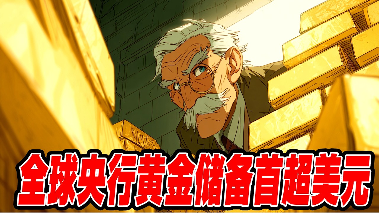 全球央行黄金储备首超美元！去美元化还是系统重构？全球信任架构的底层演变
