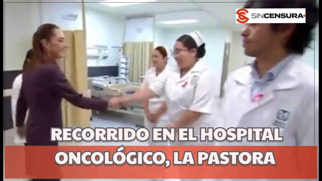 Estamos MUY CONTENTOS con este HOSPITAL: SHEINBAUM