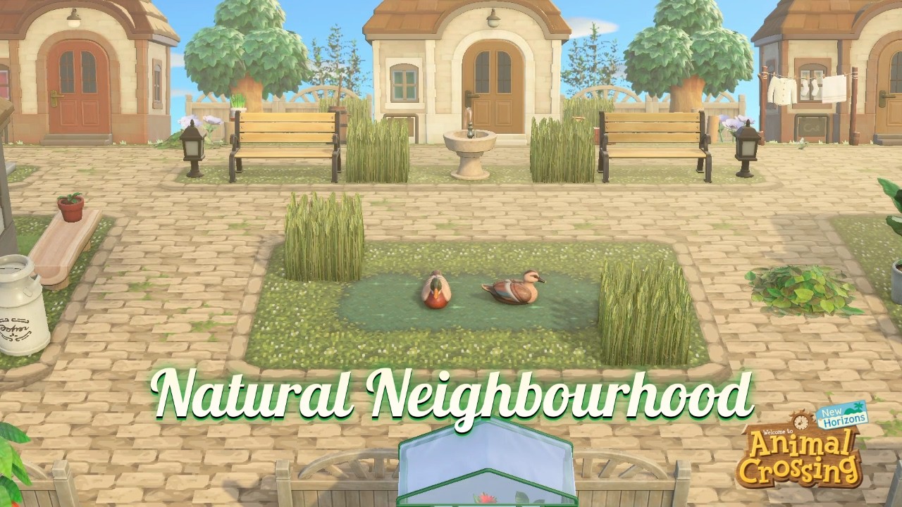 Natural Neighbourhood || Speed Build || Animal Crossing: New Horizons