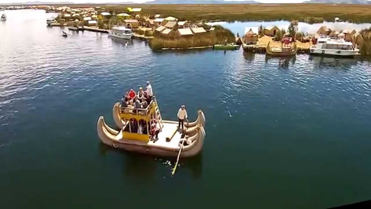 TITIKAKA DRONE, SACRED LAKE OF THE INCAS DRONE, PUNO DRONE