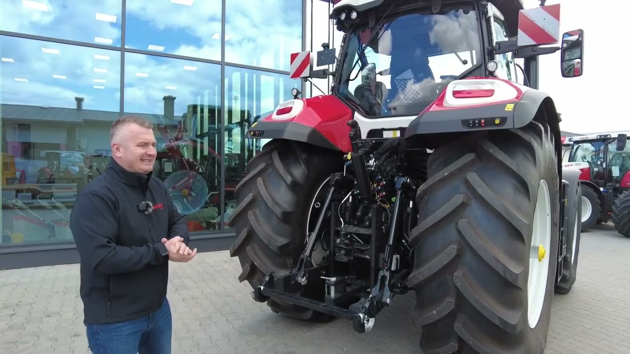 STEYR 6280 ABSOLUT CVT prezentacja VLOG AGRO-TECH OBSZA STEYR TRAKTOREN