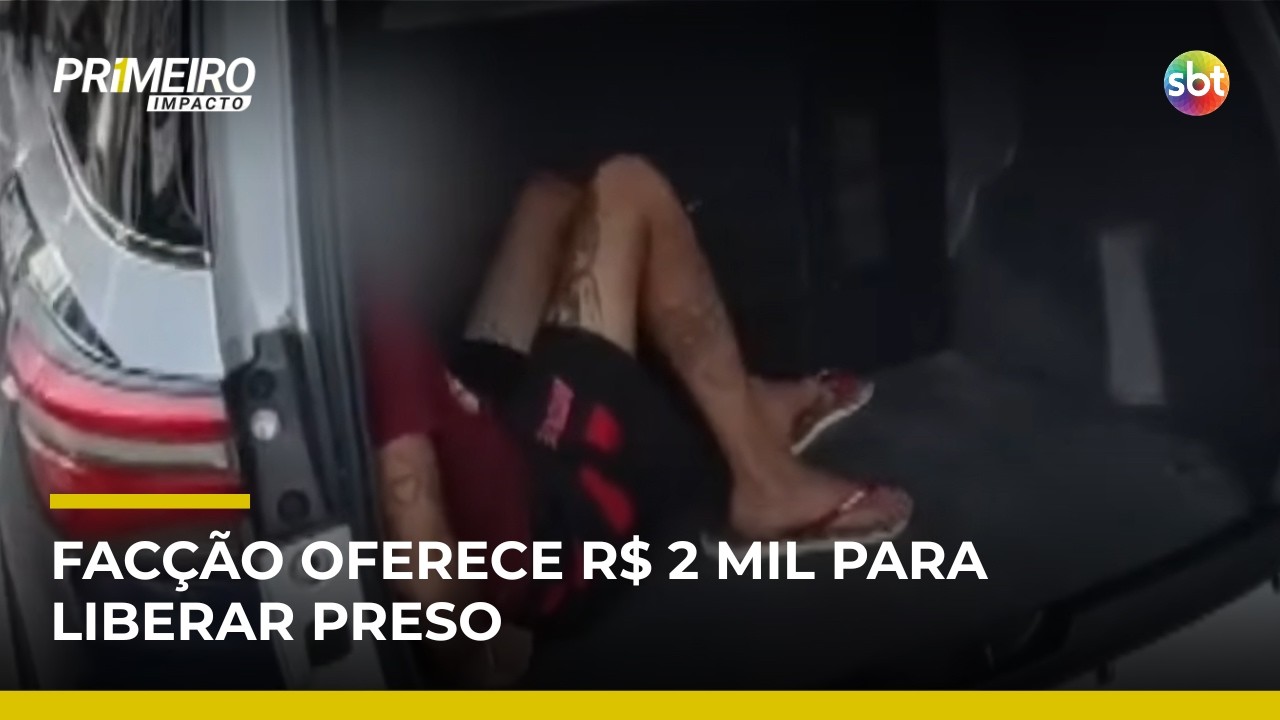 Fac&ccedil;&atilde;o tenta subornar policiais e traficante &eacute; flagrado oferecendo propina em SP | #PrimeiroImpacto