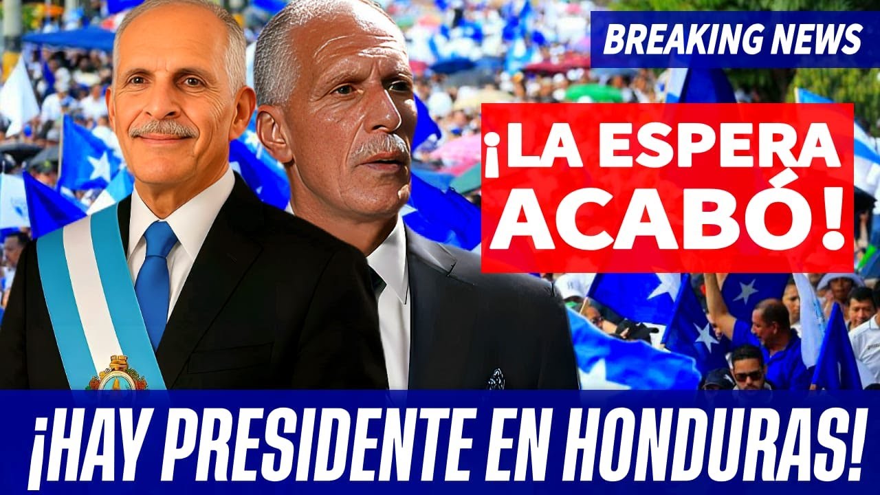 &iexcl;URGENTE HONDURAS! el CNE proclama a Nasry Asfura como Presidente de Honduras 2026-2030.