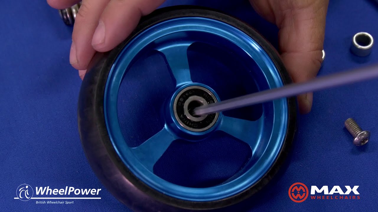 Wheelchair Maintenance - Cleaning Castors