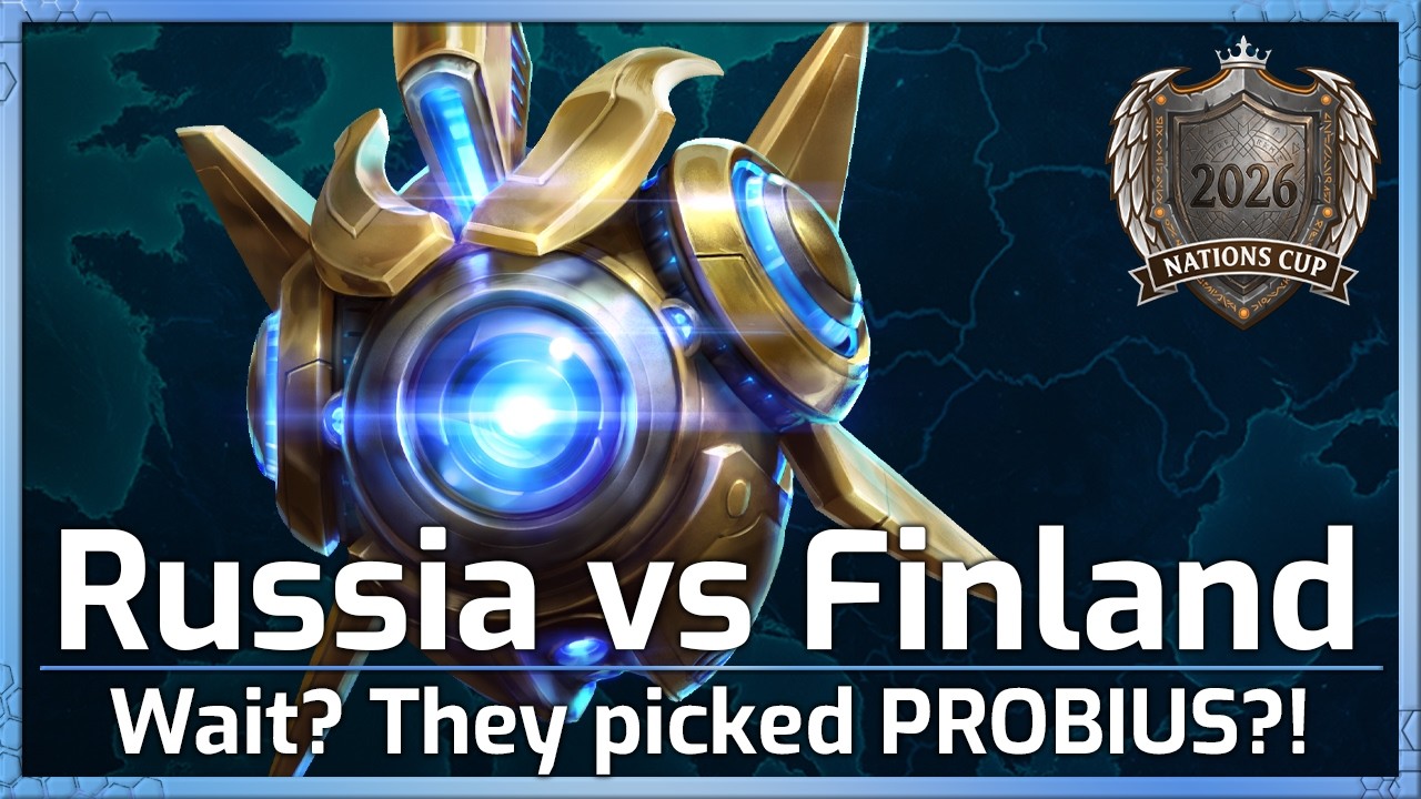 Russia vs Finland - It's PROBIUS Time! - Nations Cup Groups - Heroes of the Storm