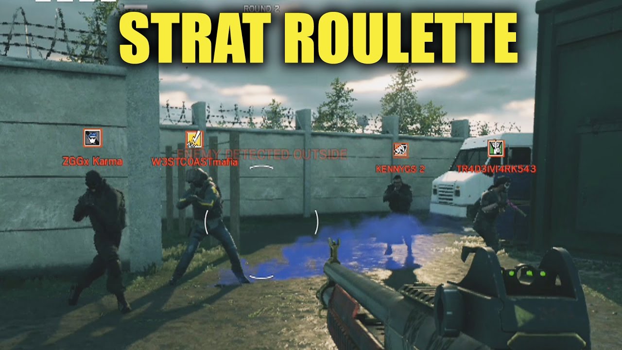 STRAT ROULETTE #4! - Rainbow Six Siege