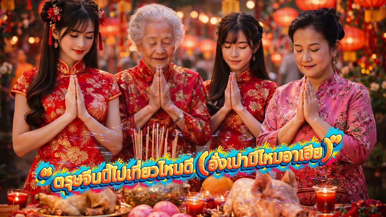 ตรุษจีนไปเที่ยวไหนดี ￼