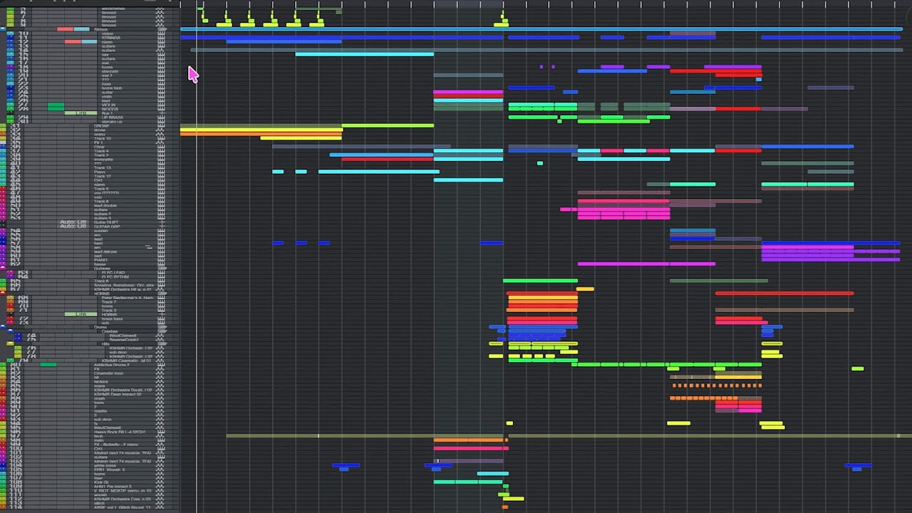 my first time trying orchestral music !